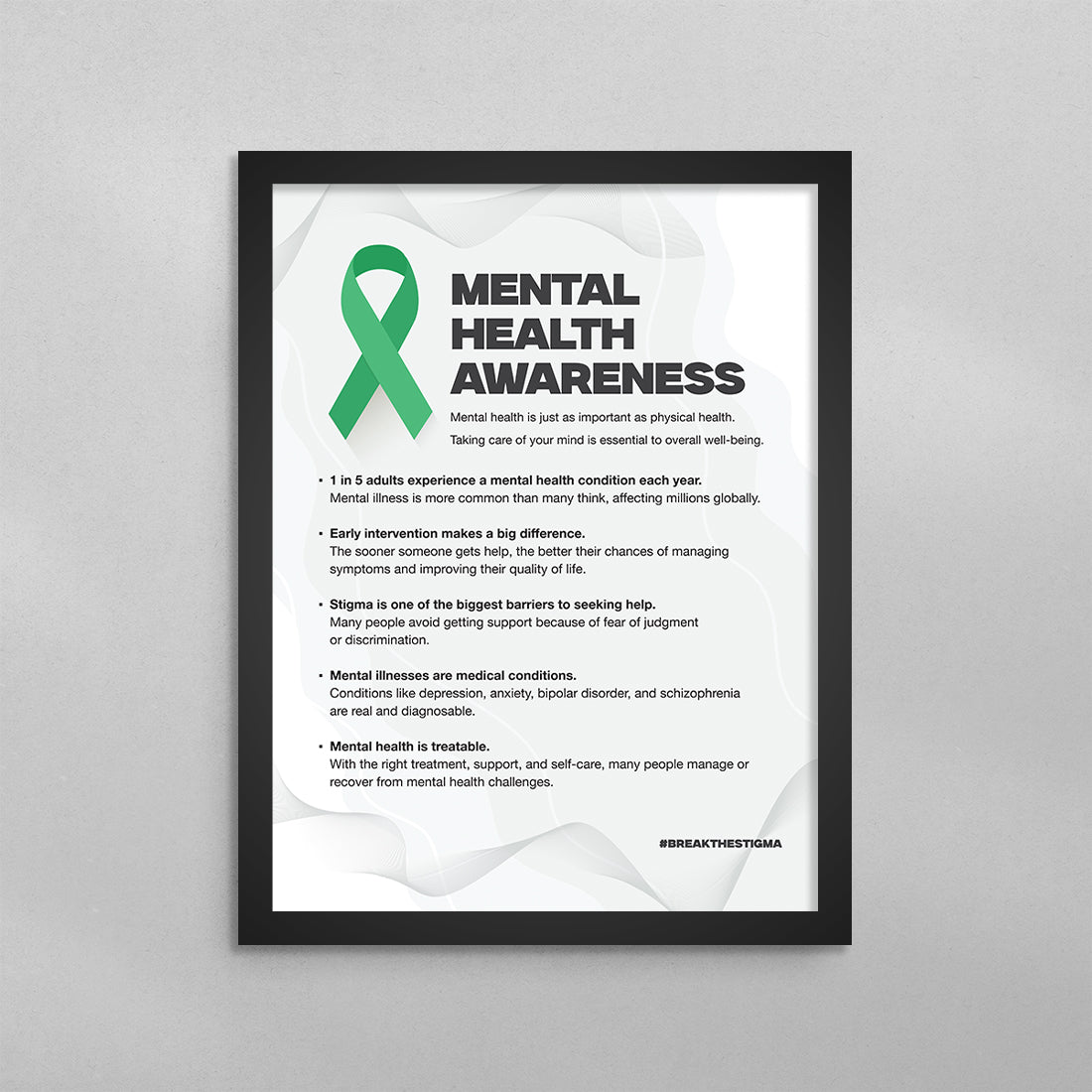 Mental Health Awareness Poster