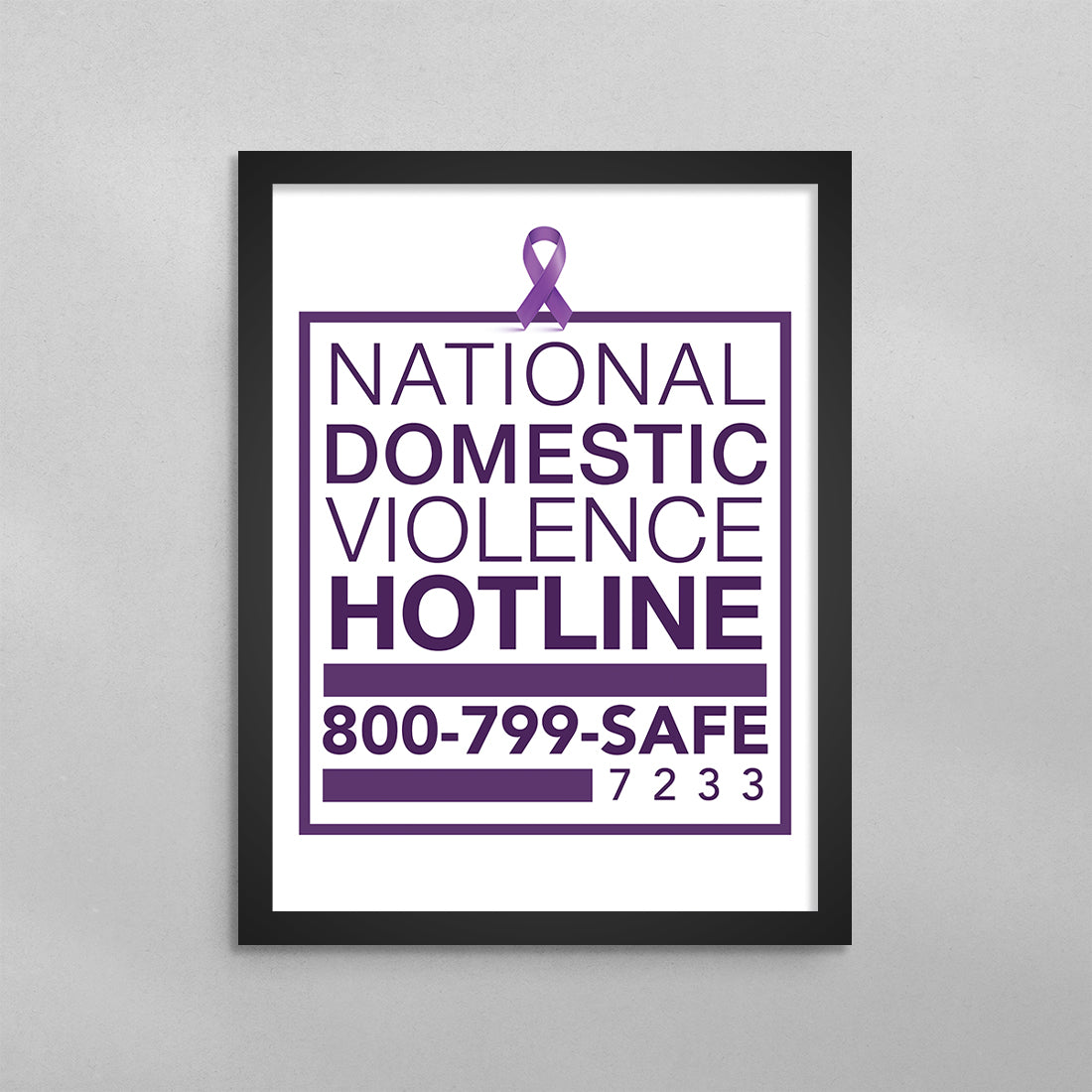 National Domestic Violence Hotline Poster