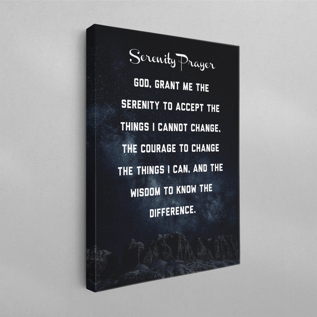 Serenity Prayer Poster