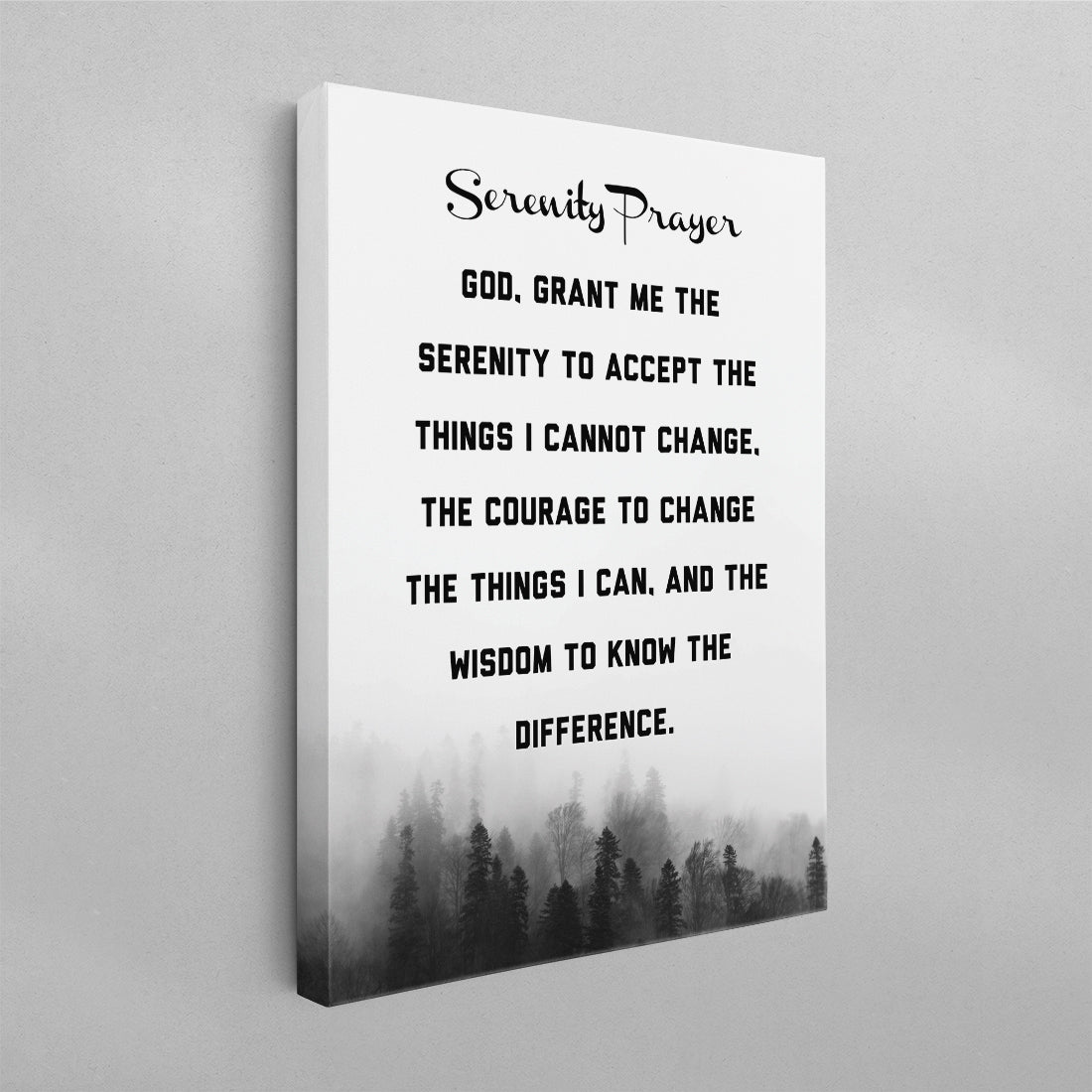 Serenity Prayer Poster