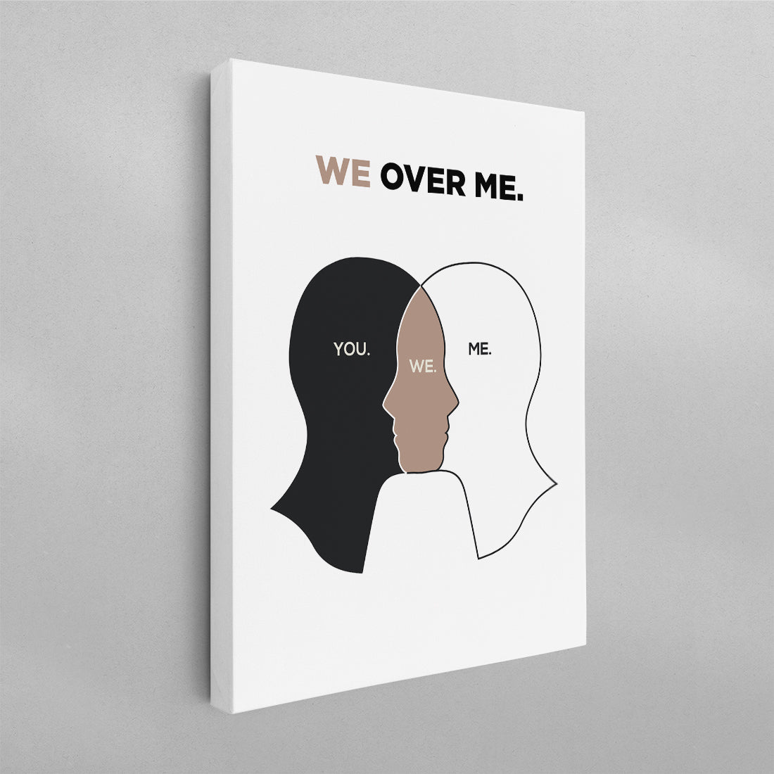 We Over Me Relationship Poster