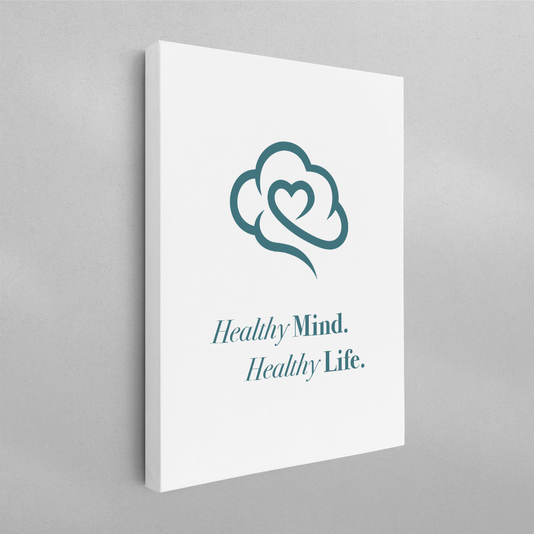 Healthy Mind Healthy Life Poster