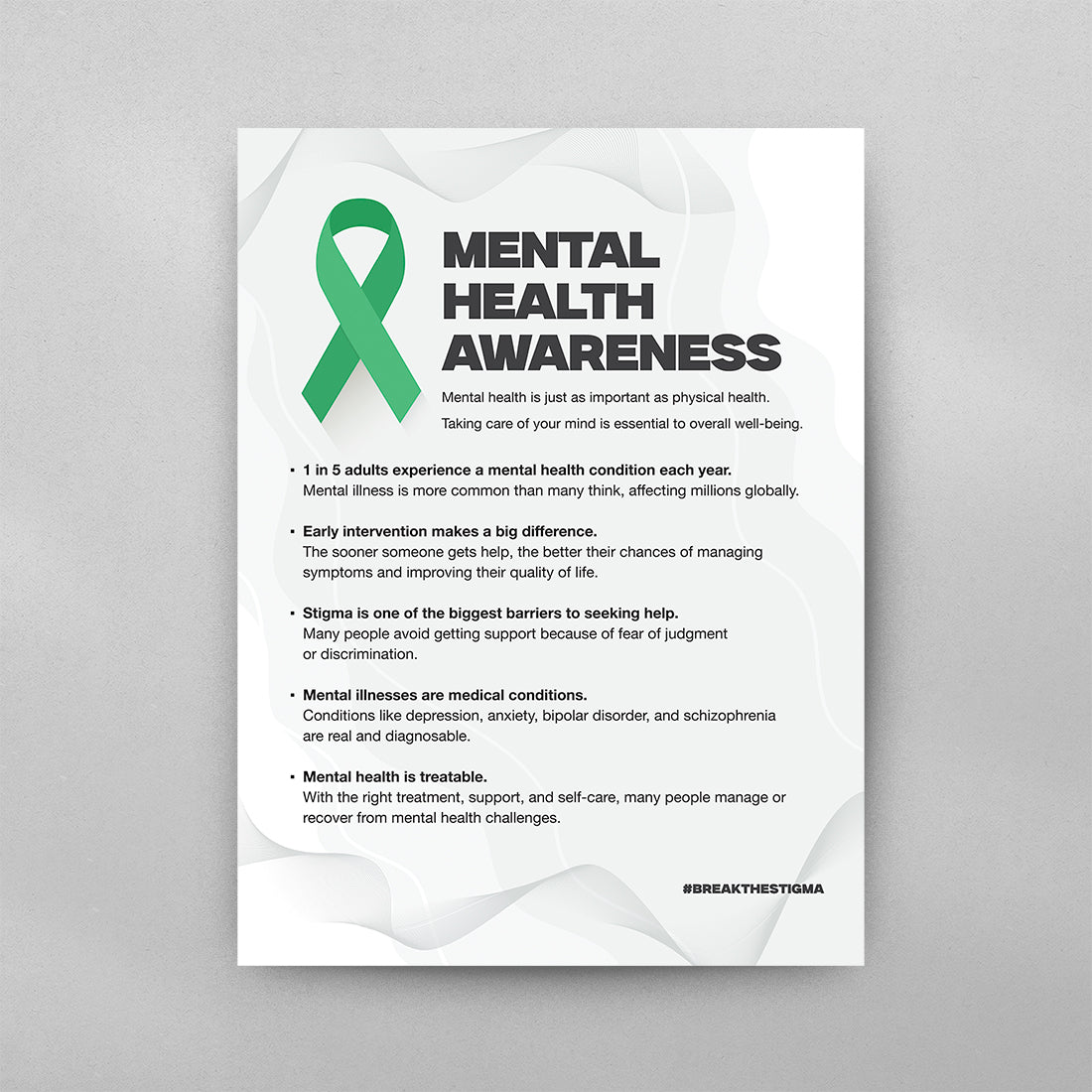 Mental Health Awareness Poster