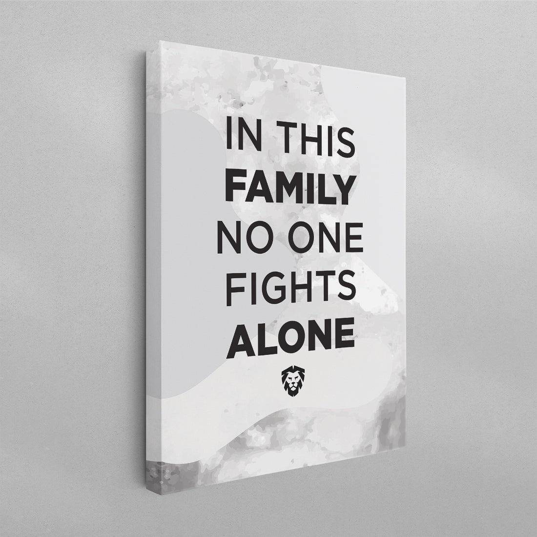 In This Family No One Fights Alone Poster