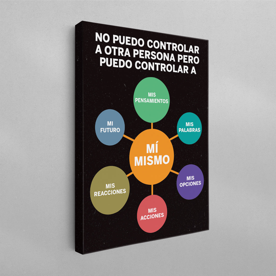 SPANISH I Can't Control Anyone Else But Myself Poster