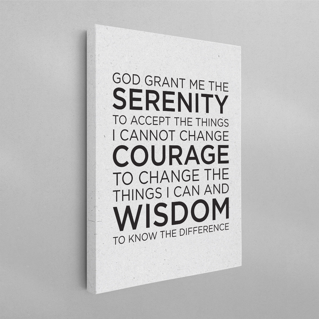 Serenity Prayer Poster