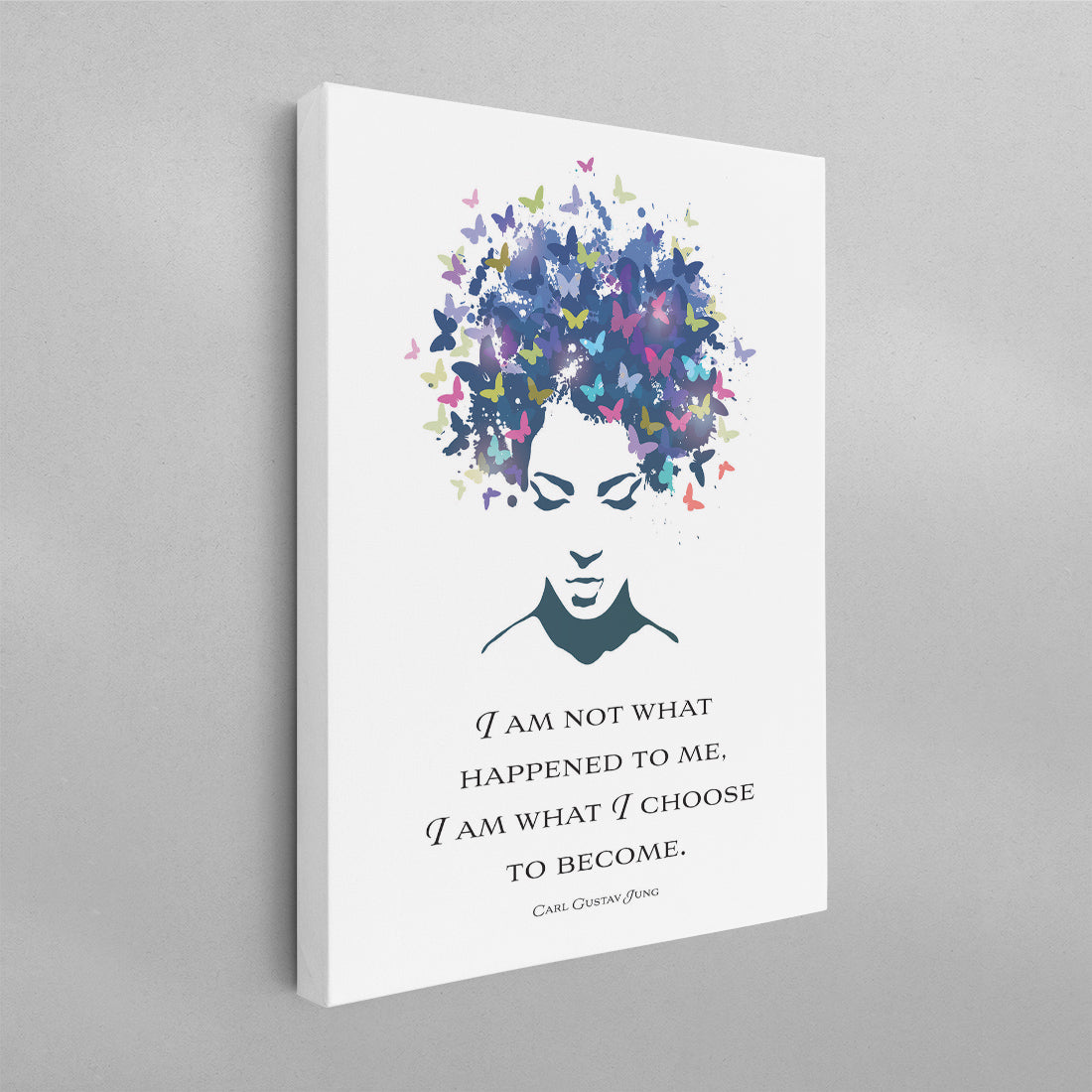 I Am Not What Happened To Me Carl Jung Poster