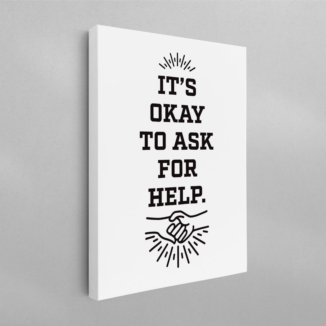 It’s Okay To Ask For Help Poster