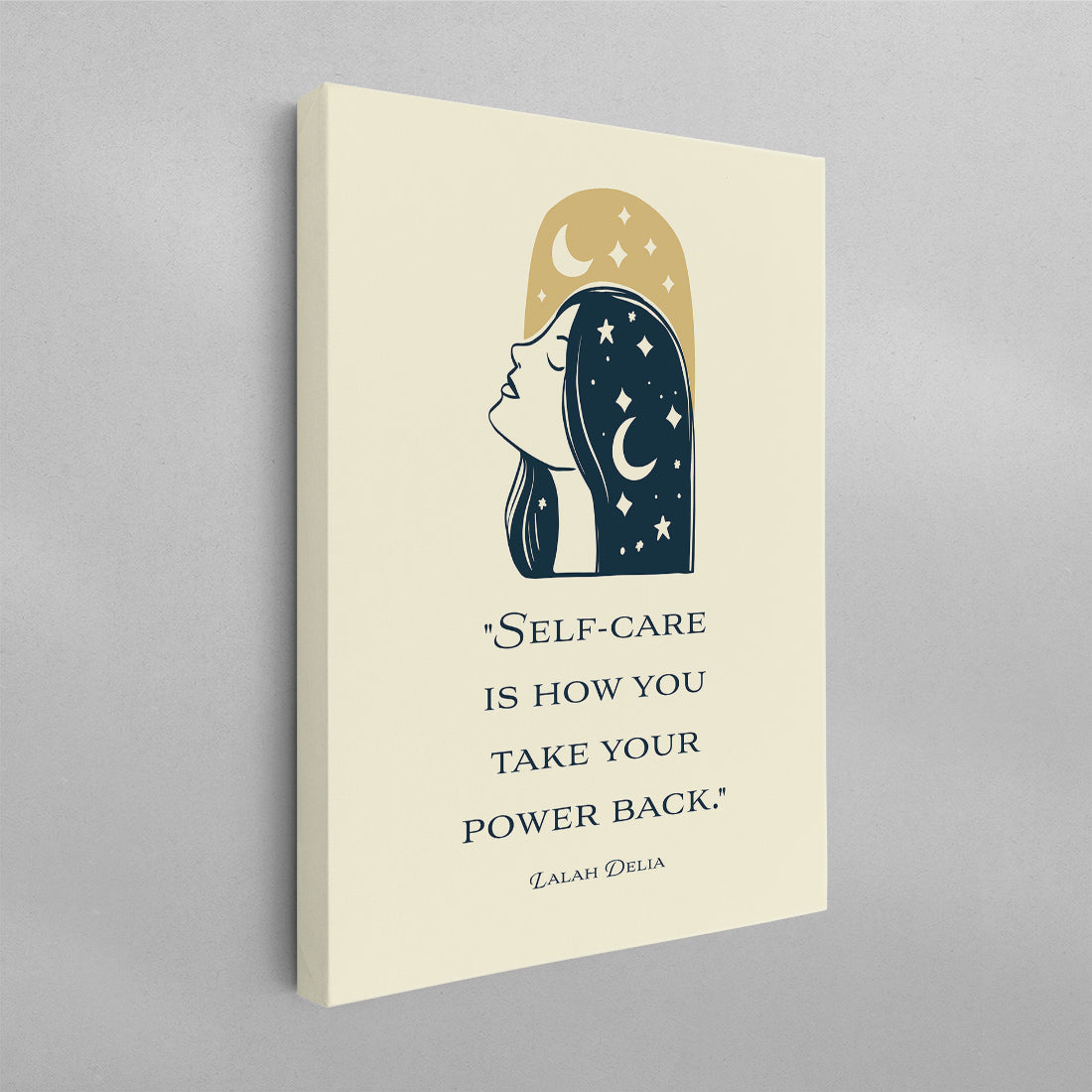 Self Care Is How You Take Your Power Back Lalah Delia Poster