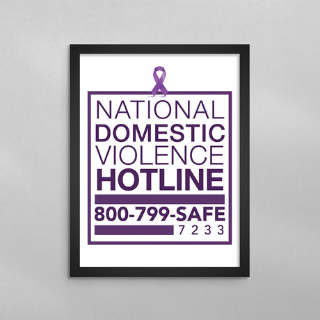 National Domestic Violence Hotline Poster