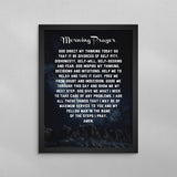 AA Morning Prayer Poster