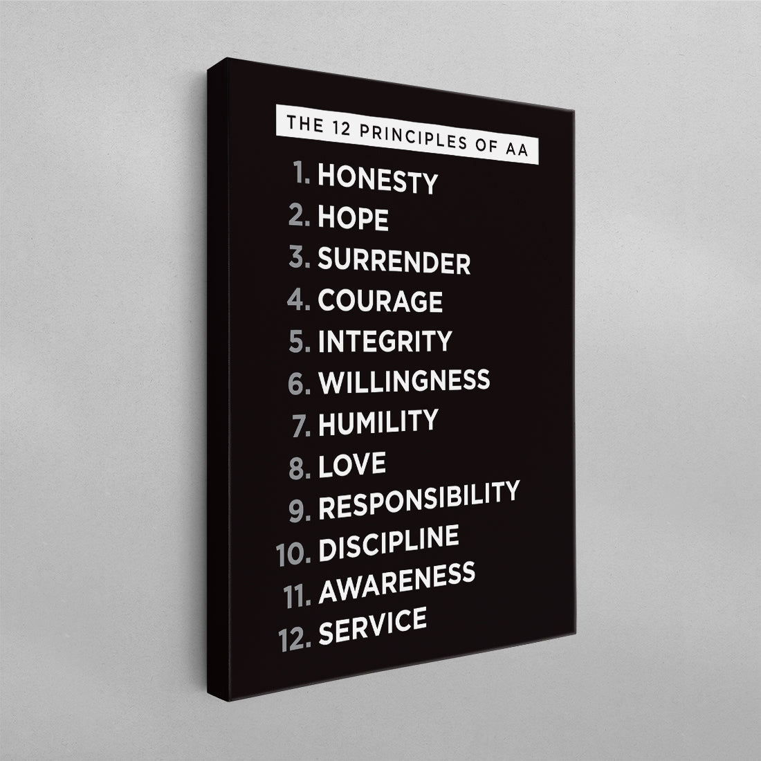 The 12 Principles of AA