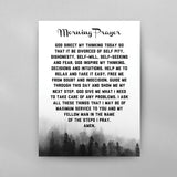 AA Morning Prayer Poster
