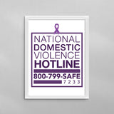 National Domestic Violence Hotline Poster