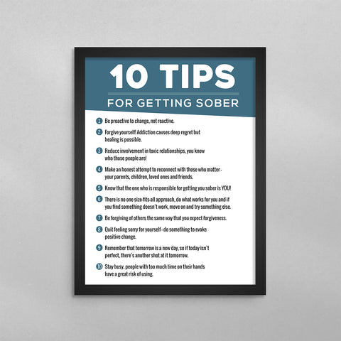 10 Tips for Getting Sober