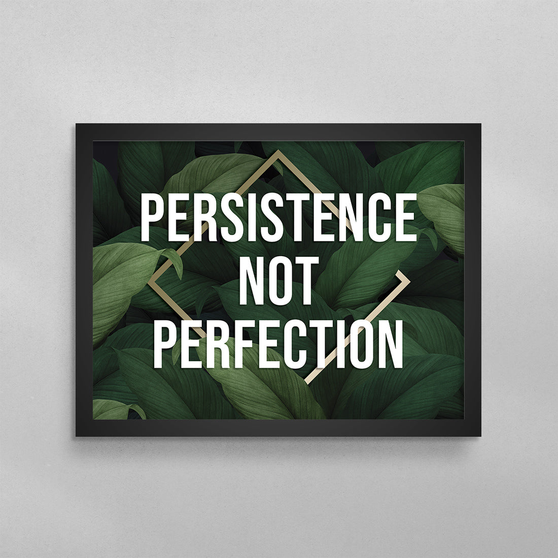 Persistence Not Perfection