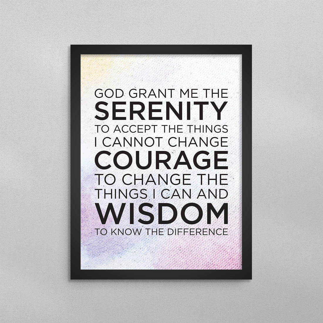 Serenity Prayer