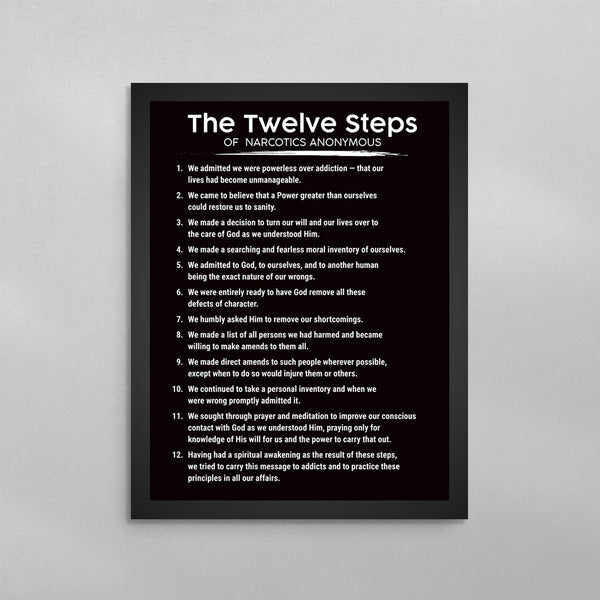 The 12 Steps of Narcotics Anonymous