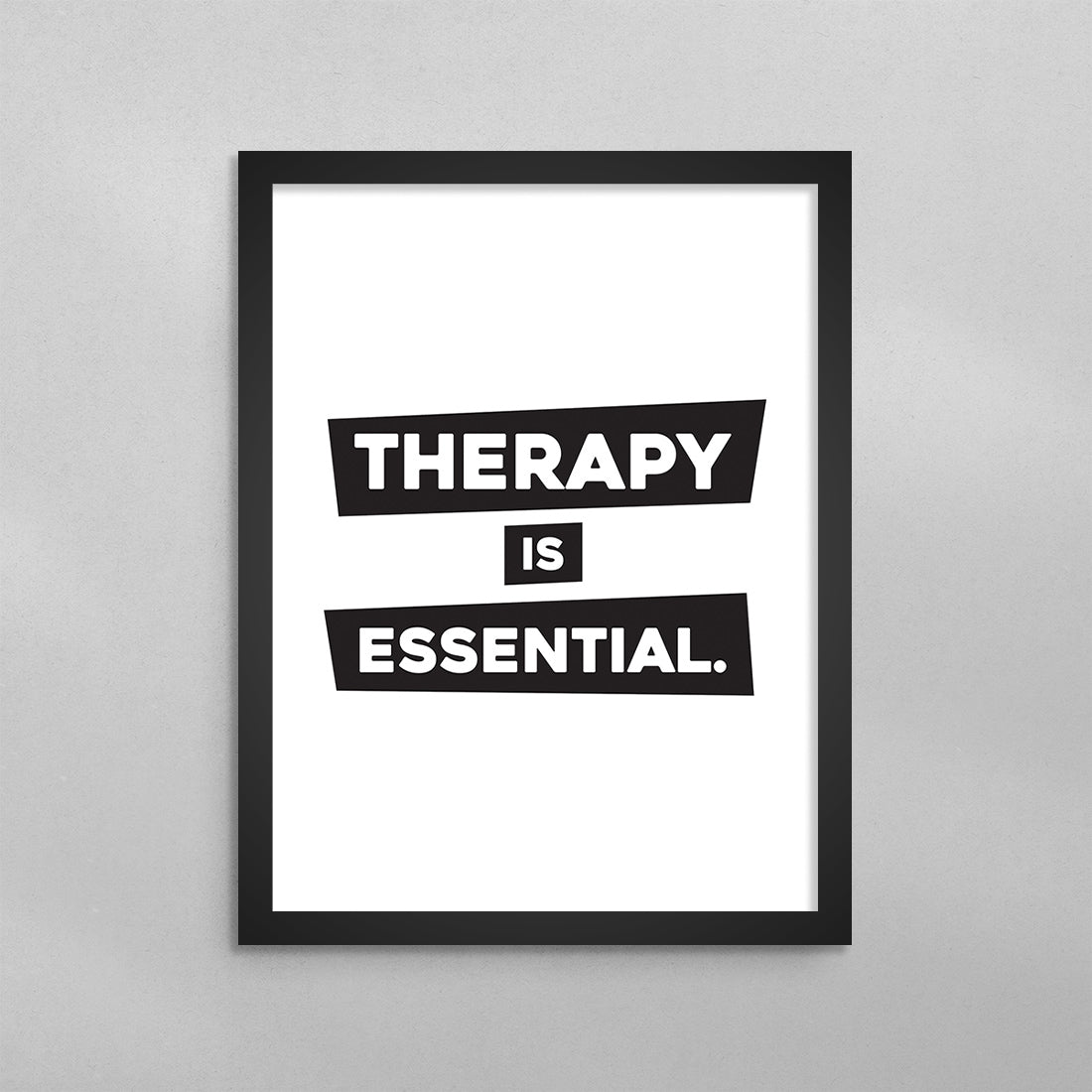 Therapy is Essential