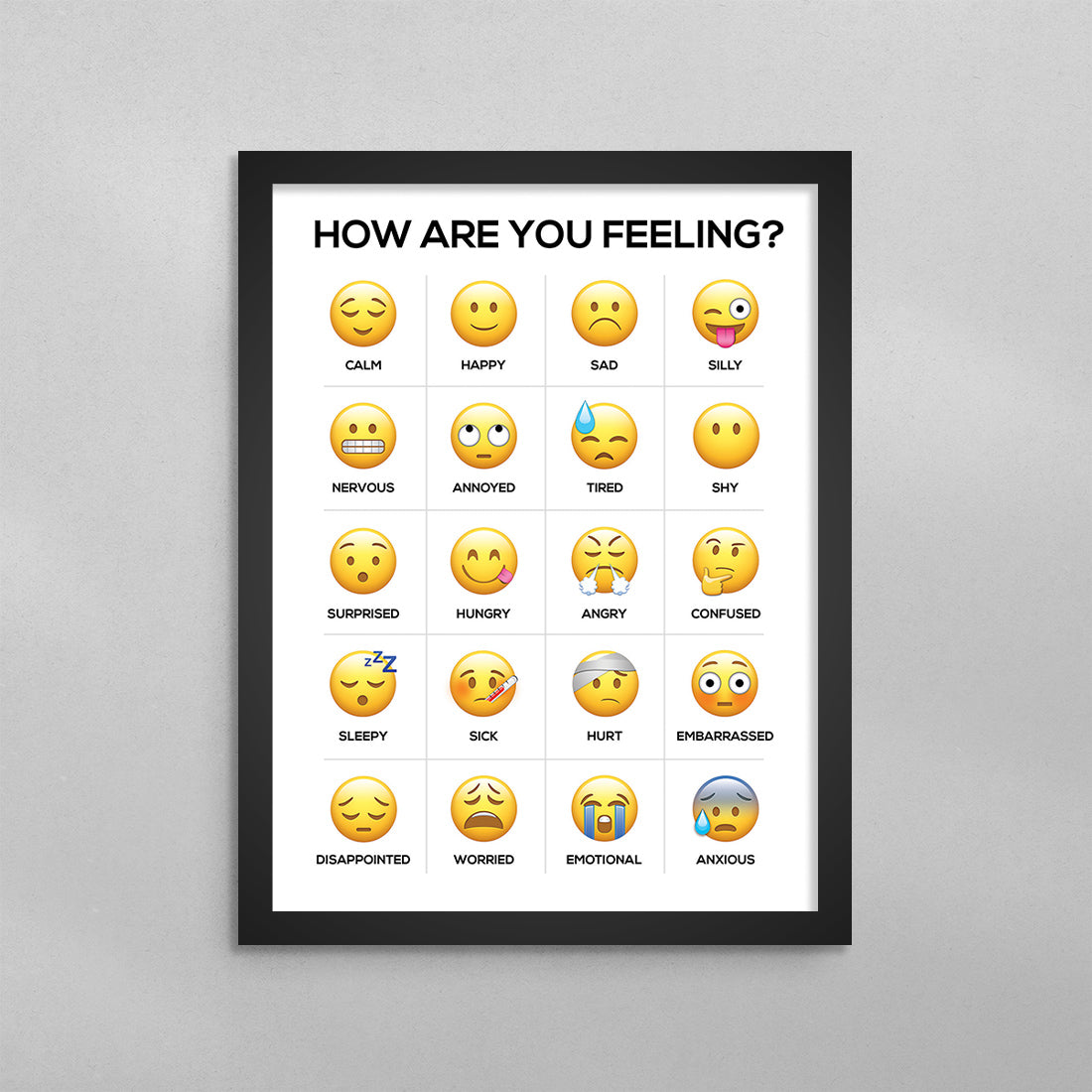 How Are You Feeling Emoji Feelings - English/Spanish