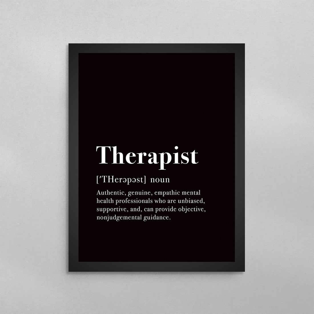 Mental Health Therapist Definition