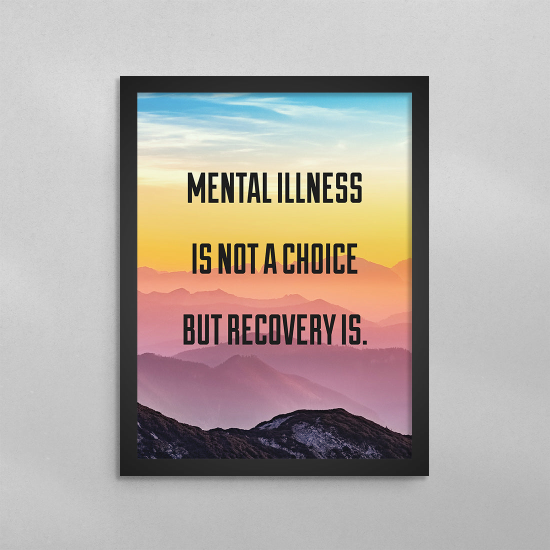 Mental Illness is Not a Choice But Recovery Is