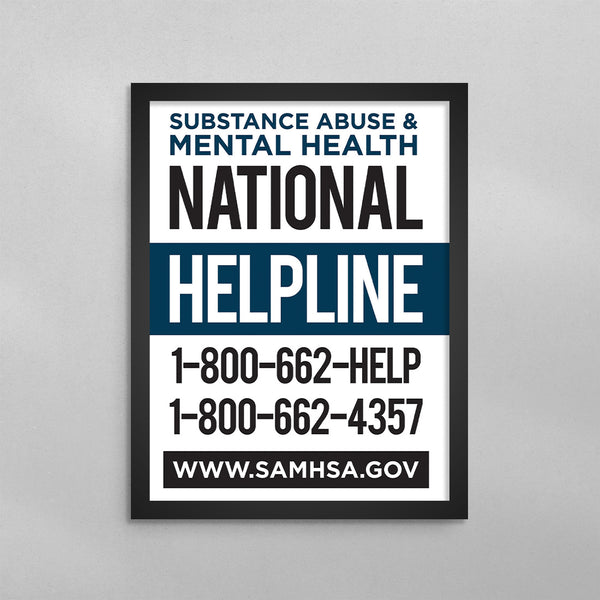 Substance Abuse & Mental Health National Helpline