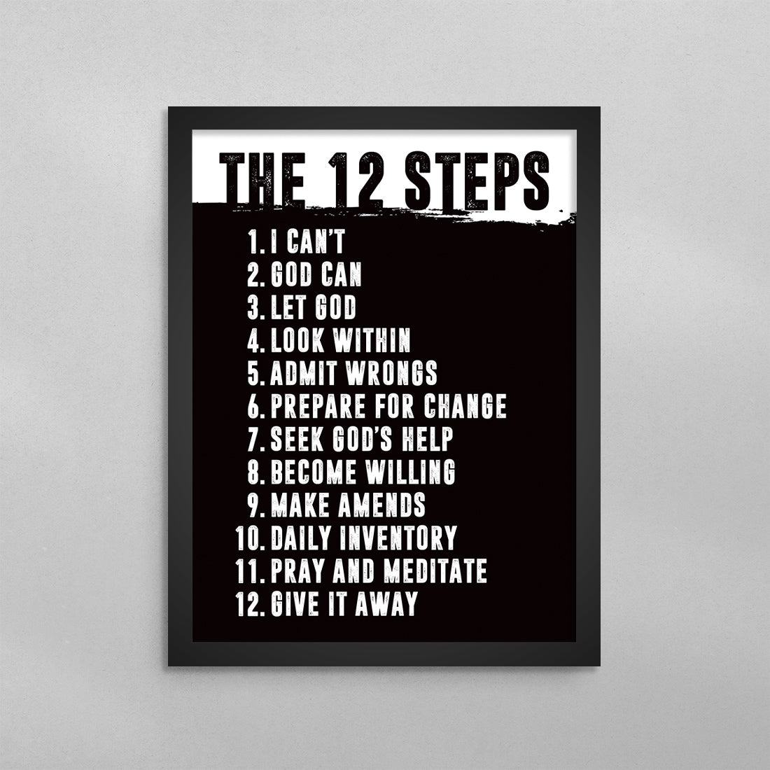 The 12 Steps Minimal