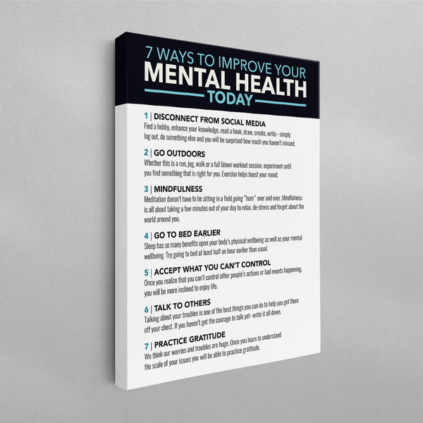 7 Ways To Improve Your Mental Health