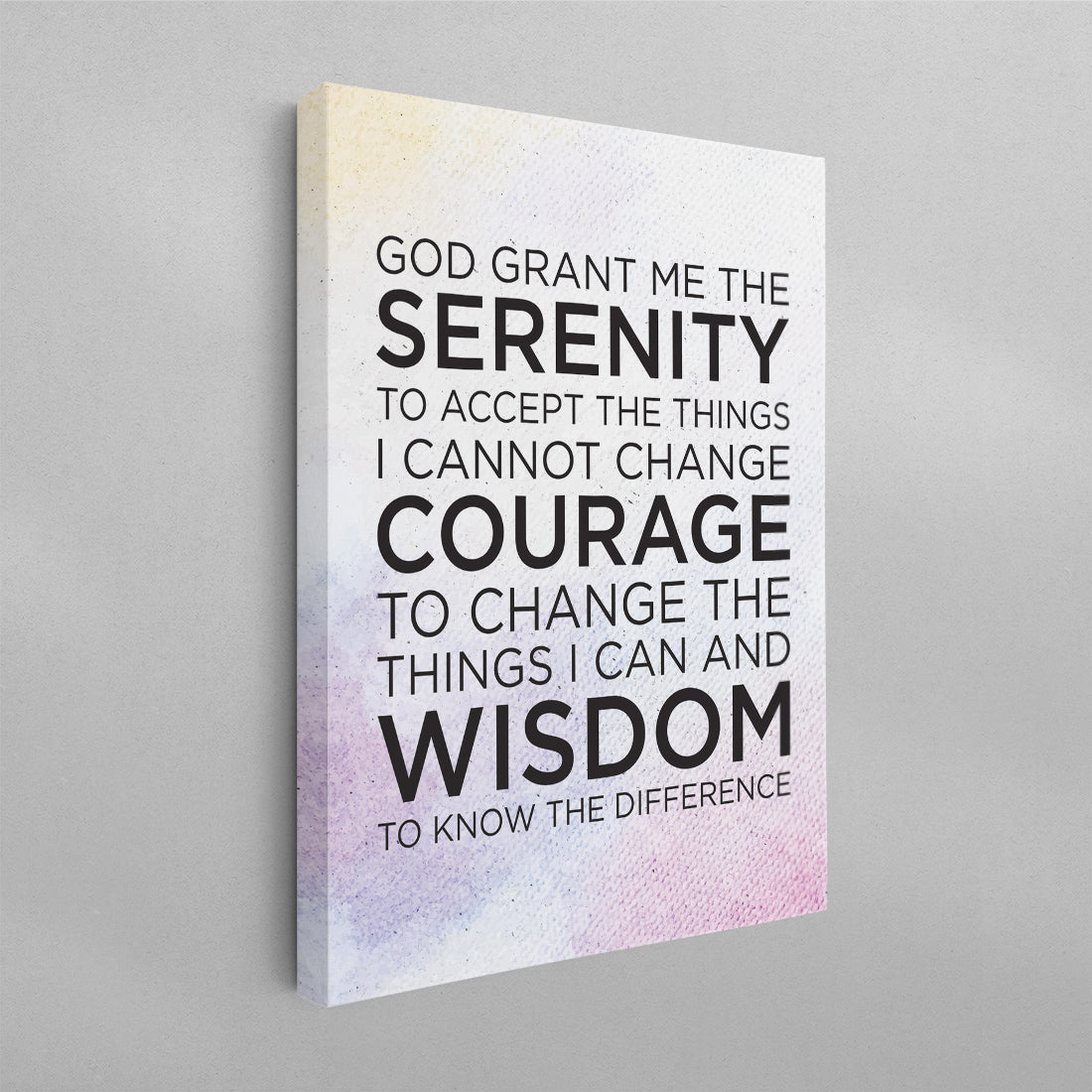 Serenity Prayer Poster AA NA Addiction Recovery Wall Art Print serenity-prayer-poster-aa-na-addiction-recovery-wall-art-print