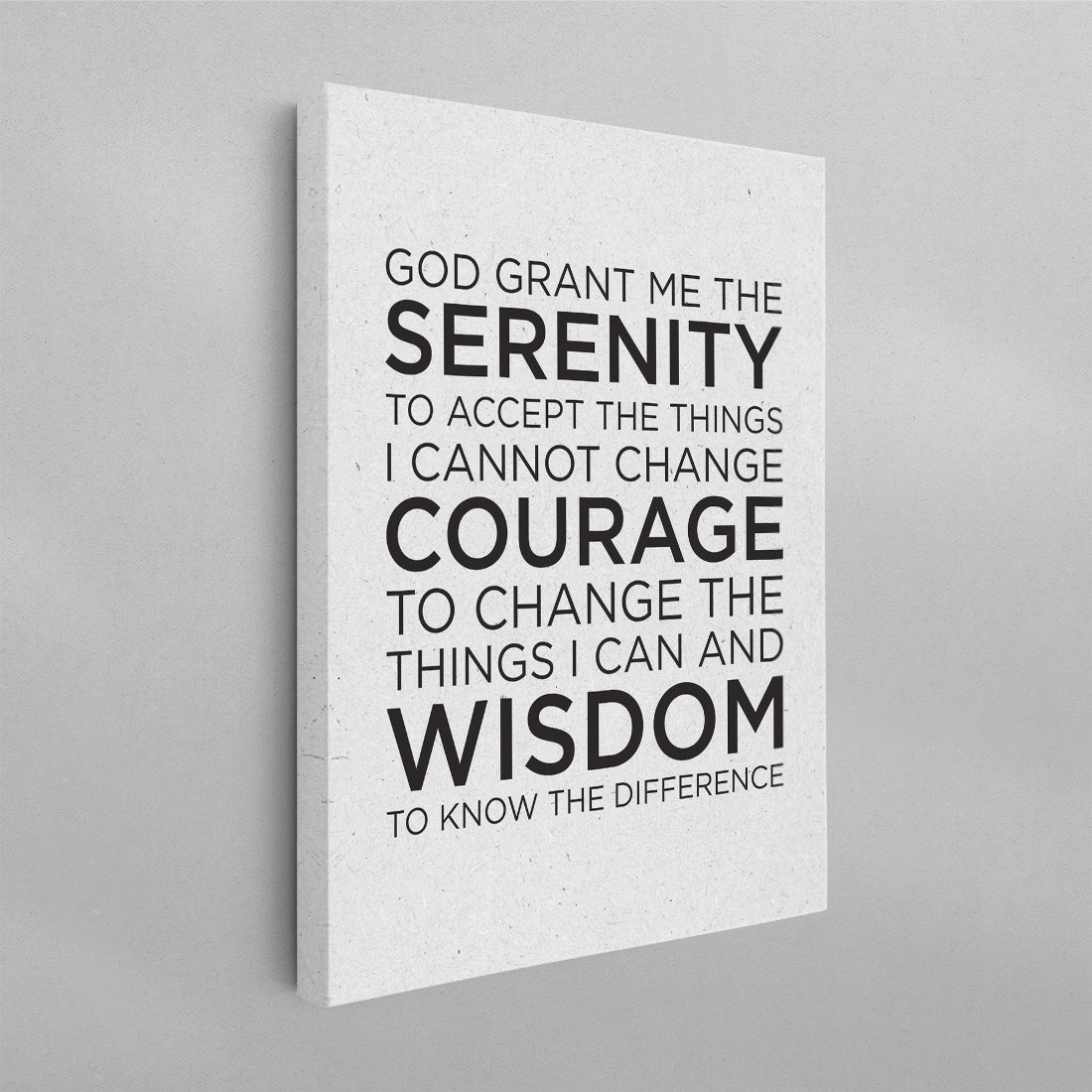 Serenity Prayer