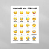 How Are You Feeling Emoji Feelings - English/Spanish