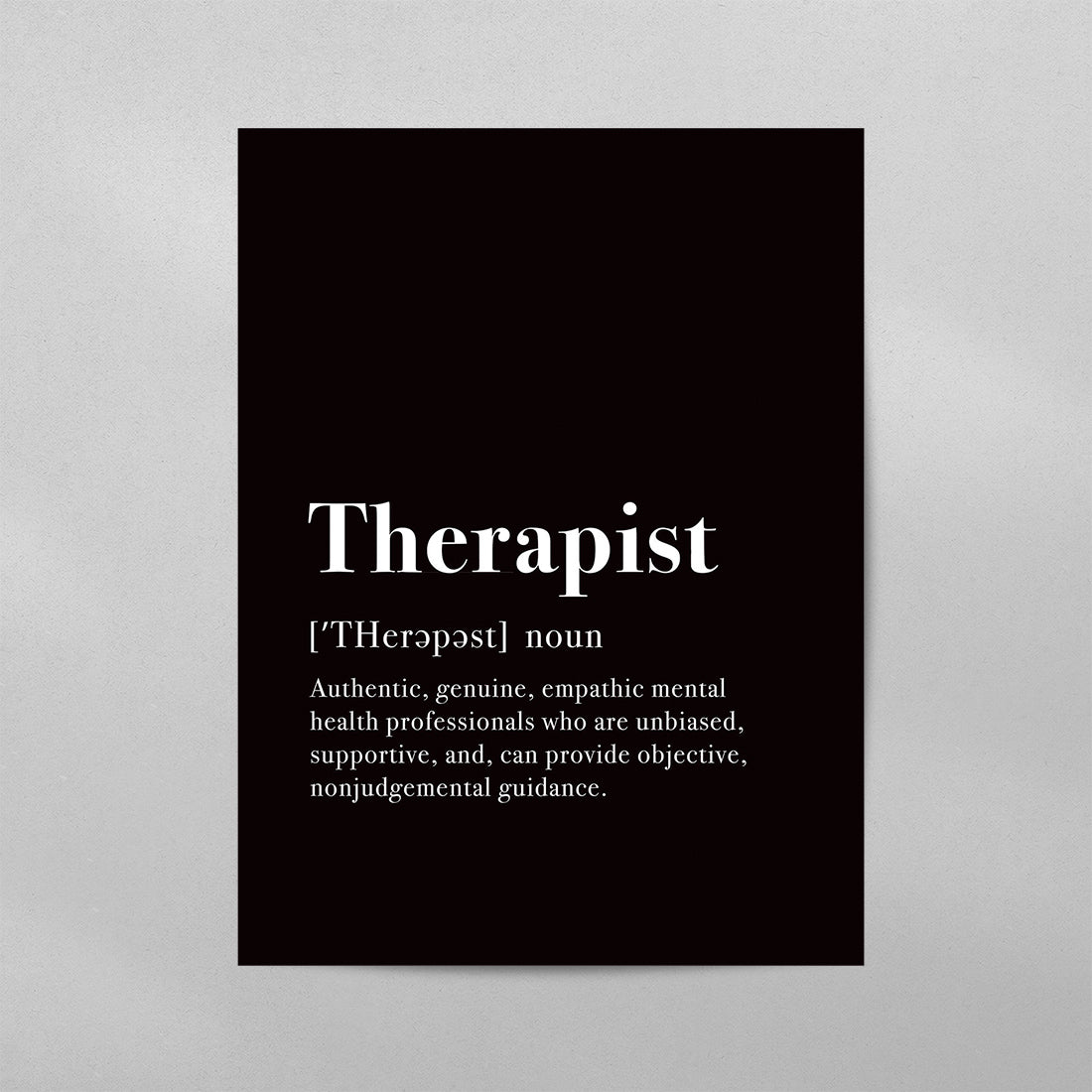 Mental Health Therapist Definition