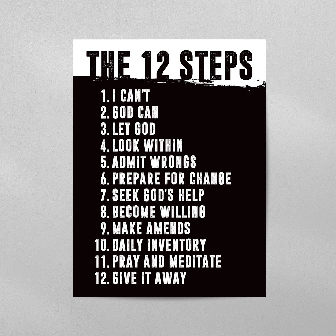 The 12 Steps Minimal