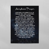 Acceptance Prayer Poster