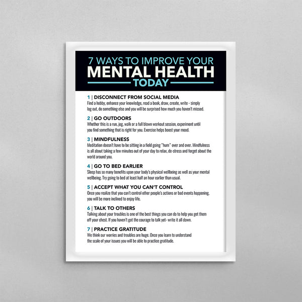 7 Ways To Improve Your Mental Health