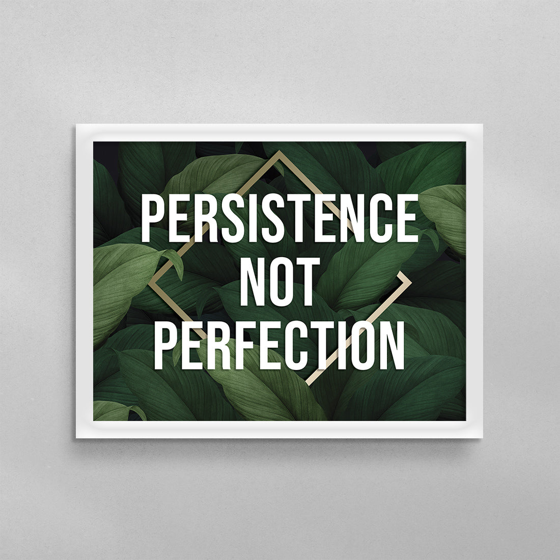 Persistence Not Perfection