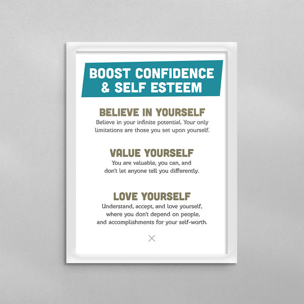 Boost Self Confidence & Self Esteem
