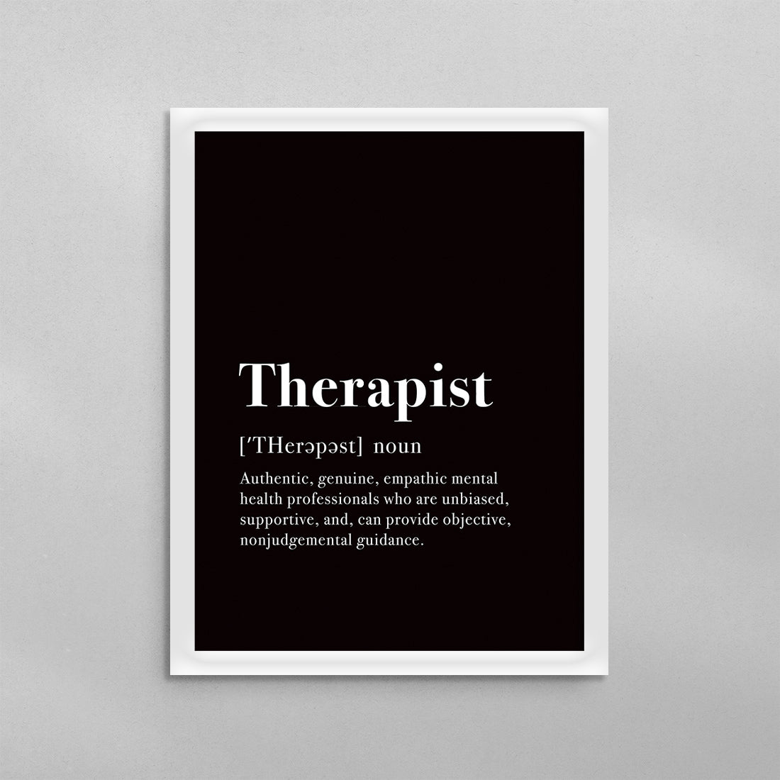 Mental Health Therapist Definition