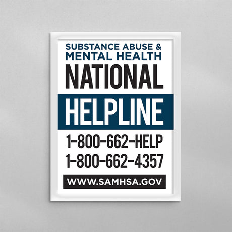Substance Abuse & Mental Health National Helpline