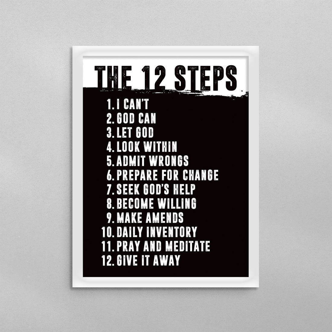 The 12 Steps Minimal