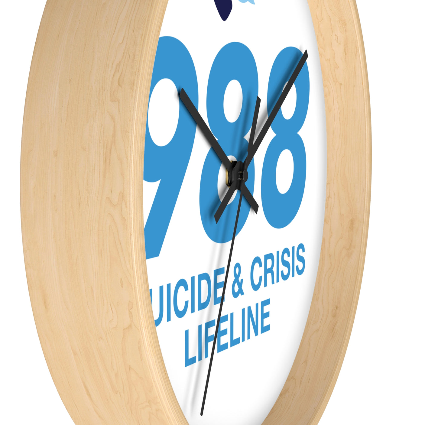 988 Suicide & Crisis Lifeline Clock