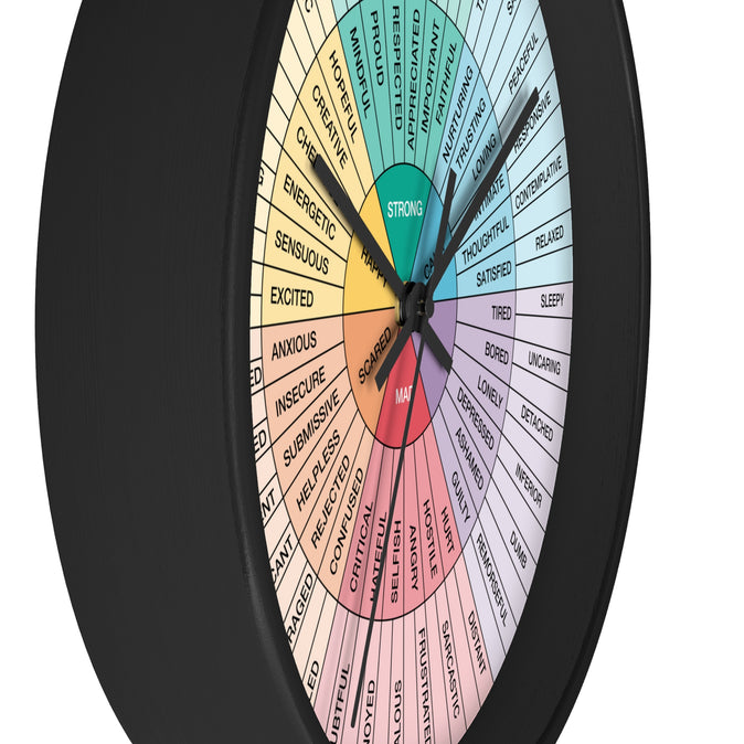 Feelings Wheel Clock