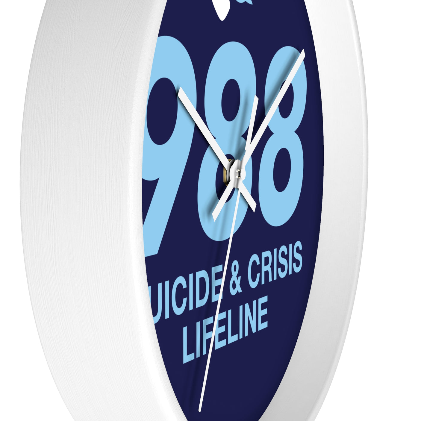 988 Suicide & Crisis Lifeline Clock