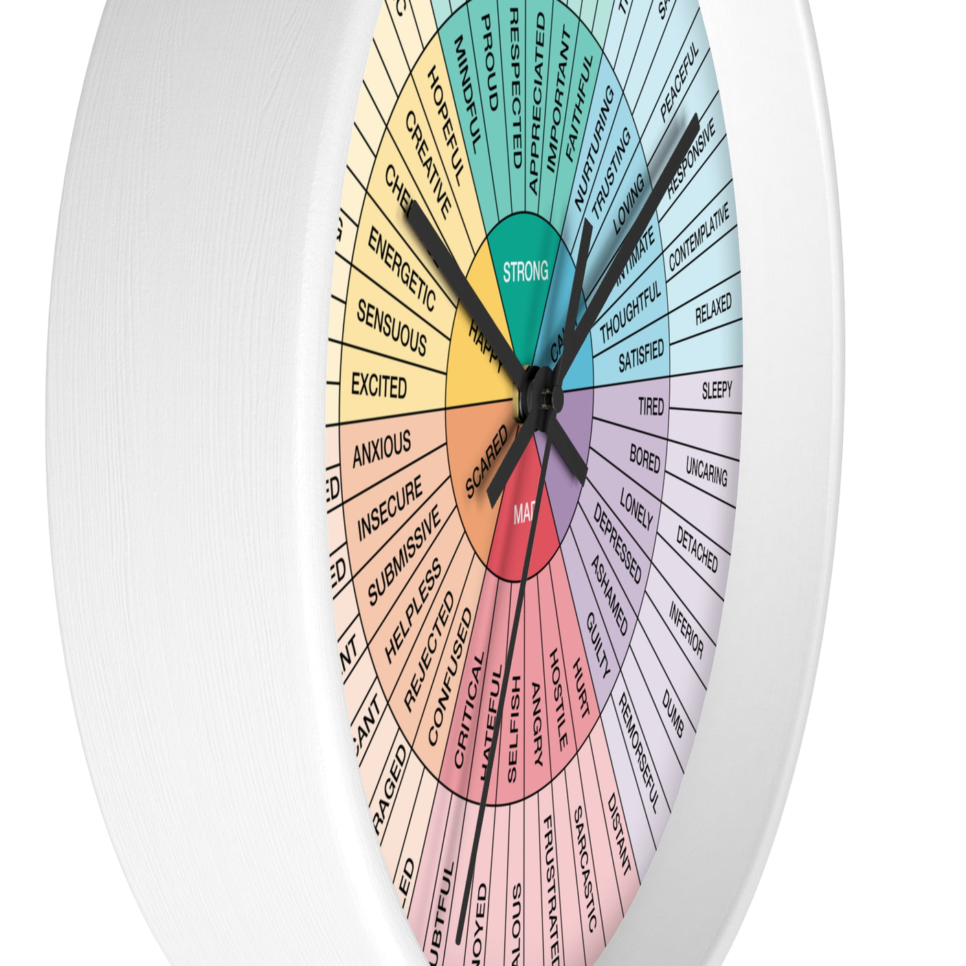 Feelings Wheel Clock