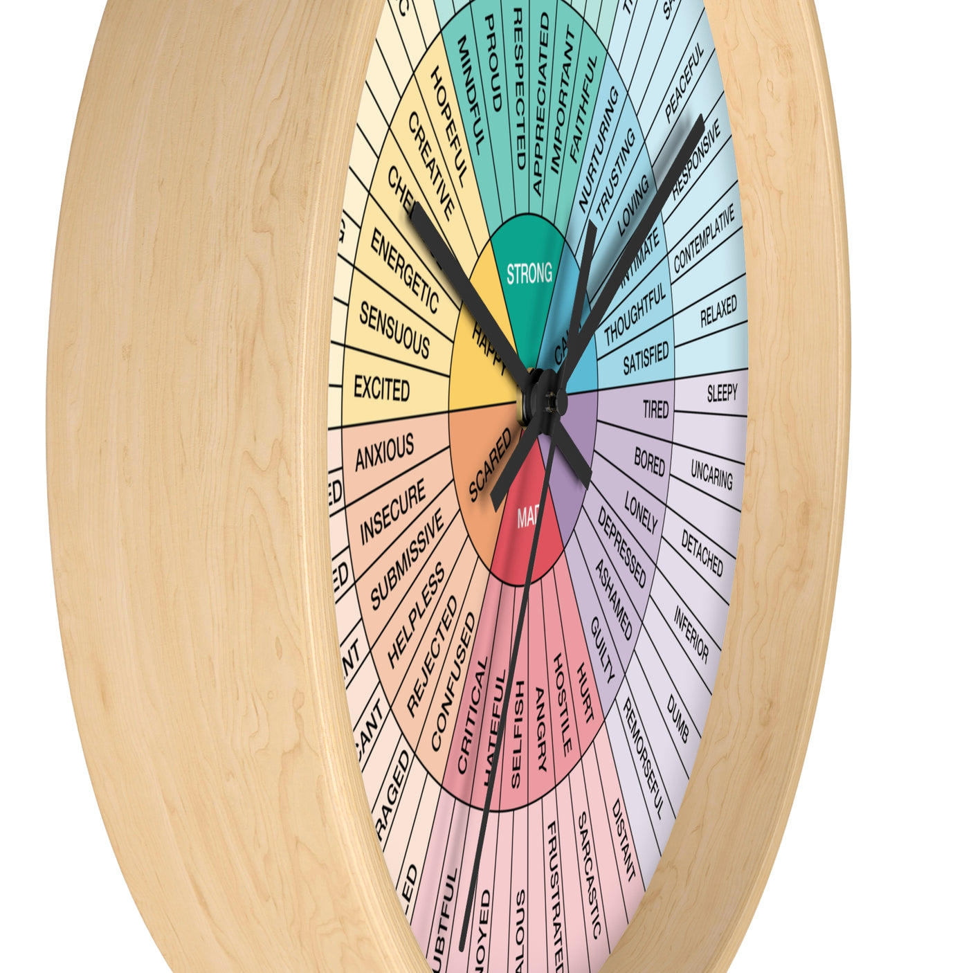 Feelings Wheel Clock